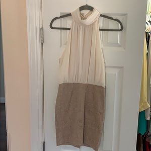 Halter form-fitting dress